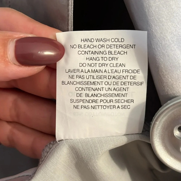 Taylor Brooke Canada blazer Women 10 silver ruffle 3/4 sleeve special occasion - Picture 7 of 10